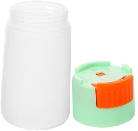 Happyyami Metering Fish Food Storage Bottle Transparent Quantitative Feeder for Betta Fish Shrimp and Aquarium Compact Design for Easy Rationing and Healthy Growth