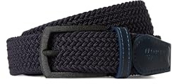 NORTH SAILS Cintura Uomo in Tessuto Intrecciato Stretch con Fibbia in Metallo
