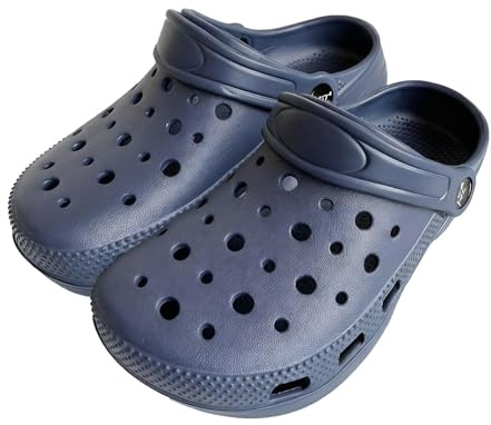 A2Z 4 Kids Classic Clogs Slip On Garden Clog Sandal Summer Beach Holiday Mules Slipper Sling-Back Casual Pool Slipper Anti-Slip Bathroom Sandals Comfortable Lightweight House Lounge Shoes