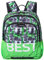 PEDEA Unisex Rucksack „BESTLIFE TASKU“ Schultasche Freizeittasche mit Laptopfach bis 15,6 Zoll (39,6cm), grün