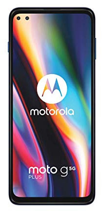 Motorola Moto G 5G Plus - Smartphone 128GB, 6GB RAM, Dual Sim, Blue