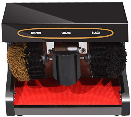Lucidatore Di Scarpe Induzione Automatica, Famiglia Lucidatore Di Scarpe, Scarpe Spazzola Elettrica, Macchina Automatica Di Pulizia Scarpe, Adatto Per Alberghi, Centri Commerciali, Case, Bank,Nero