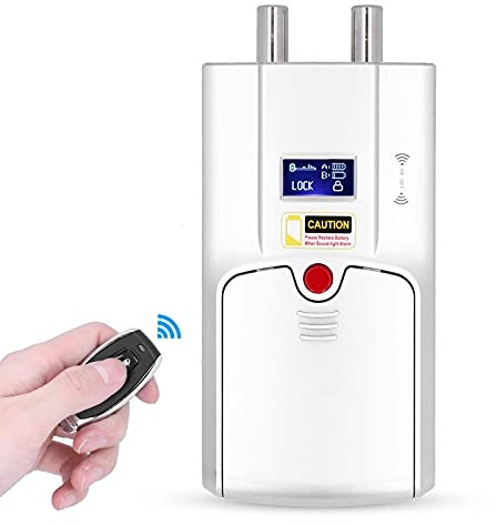 Kit Serratura per Porta - Serratura Intelligente con 4 Telecomandi, Serratura Invisibile Senza Fili Antifurto per TUYA, Serratura con Telecomando Bluetooth, Sblocco Touch