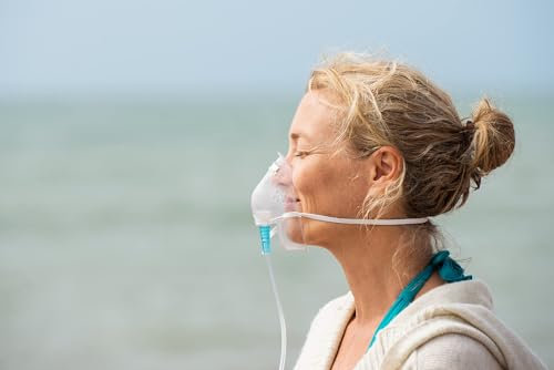 Maschera e tubo per ossigeno medico - marcato CE (3)