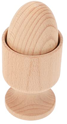 ifundom 1 Ensemble De Jouets en Bois pour Bébé Éducation Préscolaire Jouet Dentraînement Tasse Lisse pour La Coordination Œil-Main Et Le Développement Sensoriel