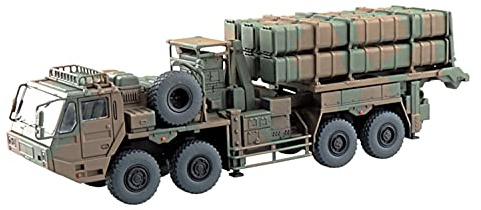 Aoshima Bunka Kyozai 1/72 Military Model Kit, No. 18, Ground Self-Defense Forces, Type 12, Ground Anti-Ship Guide, Plastic Model