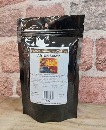 Coffee Bean - African Mocha Ground for Cafetieres 100g