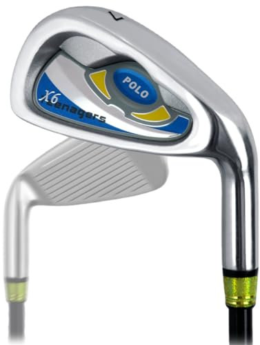 Junior No.7 - Hierro de golf con eje de carbono para niños y niñas, ideal para principiantes y práctica (niños)