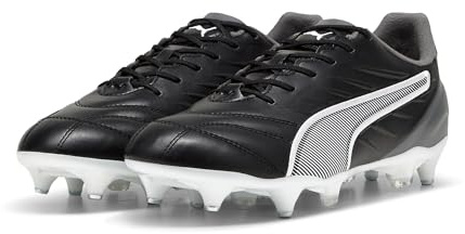 Puma - King Pro MXSG, Zapatillas de fútbol Unisexo, Puma Black-Puma White-Cool Dark Gray,