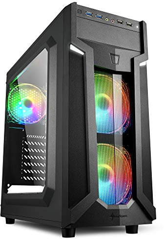 PC Gaming Galaxy - Ryzen 5 4500 (6 Core 12 Thread 4,10 GHz) - RTX 4060 da 8GB - SSd M.2 NVMe 1 TB - Ram 16 GB 3200 MHz - Windows 11 Pro - Wifi - Computer Desktop Assemblato Fisso da Gioco