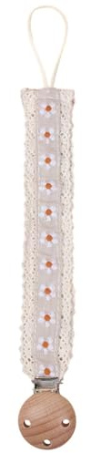 demaxiyad Napphållare, nappkedja | TEETHER TOYS FOR BOY FLICKA - Broderad napp hållare ligot för 0–3 år