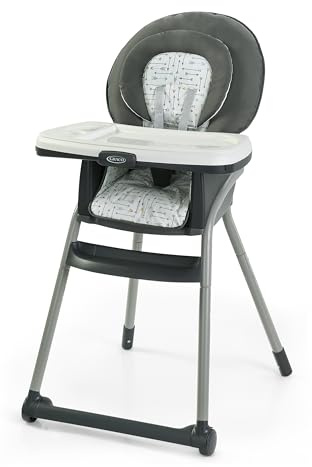 Graco Table2Table LX 6-in-1 Highchair, Arrows with Infant Head Support & One-Hand Removable Tray