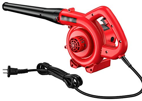 CYY 22000 r/min Soplador de Hojas Eléctrico con Cable,Soplador/Aspiradora 2 en 1 con Bolsa de Recogida,para Soplar Hojas Limpiar Polvo Limpieza de Computadoras