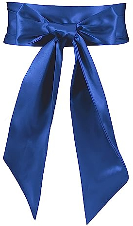 JasGood Ceinture en satin pour femme - Pour mariage, fête, occasion spéciale - Largeur : 9,5 cm - Taille unique