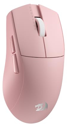Redragon M916 PRO 3-Modus Wireless Gaming Maus, 49G Ultra-Leicht 26K DPI Maus mit Ergonomischem Natürlichem Griff, Voll Programmierbare Tasten, Software Unterstützt DIY Tastenbelegungen & DPI