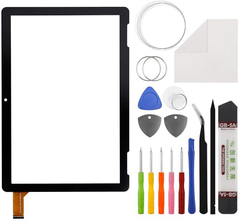 Duotipa Neuer Touch Screen Digitizer Ersatz für Onn 10,1 Zoll Tablet 2APUQW1027 Modell 100011886 mit Reparatur Tools Kit. (Kein LCD-Bildschirm).