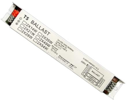 AXTGBHL Ballast électronique T5, 220v-240V, 2x14W, 2x21W, 2x28W, 2x35W, 2x54W, for Lampes fluorescentes 14W, 21W, 28W, 35W, 54W(21W 1pcs T5)