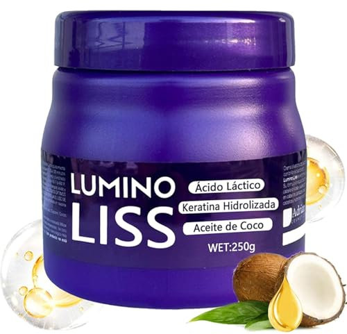 Lumino Liss Alisado, Lumino Liss Glättung ohne Formol, Alisado Luminoliss Sin Formol, Lumino-Liss Straightening Cream, Lumino Liss Glättungscreme (1PC)