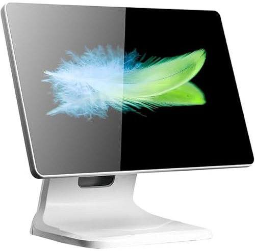 WEIMILOR POS-System, POS-Registrierkasse, Kassenautomat mit Touchscreen 15, CPU N2930, 4GB RAM, 64G SSD, Windows 10 für Einzelhandel, Restaurant, Einzelhandel, Café, Club, Apotheke