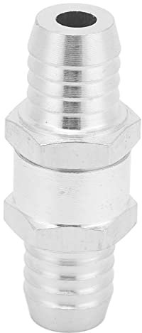 Clapet Anti-retour, Clapet Anti-retour Unidirectionnel en Alliage D'aluminium 0,2-6 Bar, Clapet Anti-retour Universel pour Conduite de Carburant pour Essence, Biodiesel, Eau, (16mm)