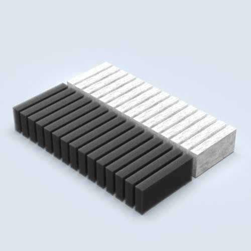 HumminGuru Kit di pulizia per dischi in vinile con filtri, kit di pulizia per dischi in vinile HumminGuru ad ultrasuoni (15 filtri acqua + 15 filtri aria)