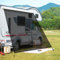 Sonnenschutz für Wohnmobile,Universeller RV Markisen Sichtschutz mit Kompletten Kits,Sunblocker Markisen 2.46Mx3.35M,Seitenwand für Markise,Wohnmobil View Blocker Sonnenschutz