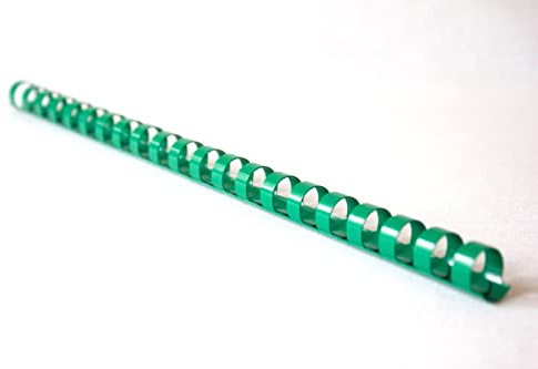 Bind2Go Green Plastic Binding Comb 21 Rings A4 (8mm)