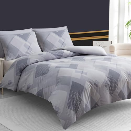 Grace Single Duvet Cover Set Premium Brushed Microfiber Duvet Cover Single Ultrasoft Hypoallergenic Reversible Quilt Cover Non Iron Luxury Bedding Sets With Zipper Closure