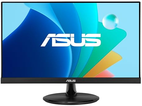ASUS VP229HF Eye Care Monitor 21,45, Full HD IPS (1920x1080), HDMI, VGA, 1 ms (MPRT), 100Hz, Flicker Free, Filtro per Bassa Luce Blu, Nero