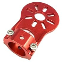 YKsaVDxam Juego de Montaje de Motor, Abrazadera de Tubo de Soporte Rojo de 16mm, Compatible con cuadricóptero hexacóptero, Tubo de Brazo multicóptero DIY(1 pcs)