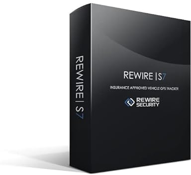 REWIRE SECURITY Thatcham S7 GPS Tracking Device | Free Installation | Insurance Approved Vehicle Protection Tracker | 1 Year GPSLive & App Subscription Included | Insurance Premium Discount