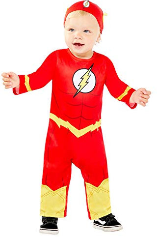 amscan (PKT) (9909320) Child Boys Flash Costume (18-24 months)