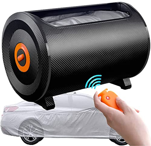 XDLYWUZIQ Copertura Completa per Esterni, Copertura per Auto Intelligente Universale, Copertura per Auto Automatica con Telecomando, Copertura per Auto per Tutte Le Stagioni,Mpv