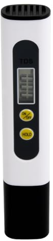 Joyan Tester dell'Acqua e TDS - Tester Professionale della qualità dell'Acqua per Acqua Potabile, Piscina, Acquario e Laboratorio - Intervallo di Misurazione 0-9990 PPM
