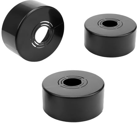 3 Piezas Embellecedor Radiador, AMONENZ Collares de Tubería, 3 Tamaños Ajustables Rosetas de Radiador, Diámetro 20/25/33 mm, para Accesorios de Ducha Tipo Lluvia, Decoración de Grifos