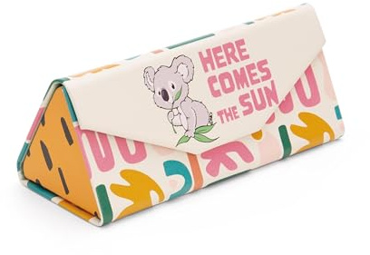 NICI Étui à Lunettes Le Koala, étui Rigide Pliable en PU, 16x6,5x6,5cm coloré - Étui à Lunettes, boîte à Lunettes Rigide Robuste, Sac à Lunettes Pratique pour Enfants et Adultes