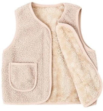 Kinder Ärmellose Warmen Fleeceweste Warme Weste Und Winter Winter Fleece Jacke Ärmellose Reitweste Kinder Mädchen Baby Oberbekleidung Leichte Übergangsjacke Jungen