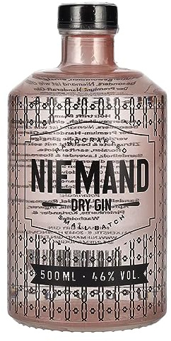 Niemand Small Batch Dry Gin (1 x 0.5 L)