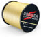 Dorisea Extreme Braid geflochtene Angelschnur, 8 Stränge, 100 % PE, 2,7–136 kg getestet, 100 m, abriebfest, unglaubliche Superline, kein Dehnen, Gelb, 113,4 kg/0,8 mm