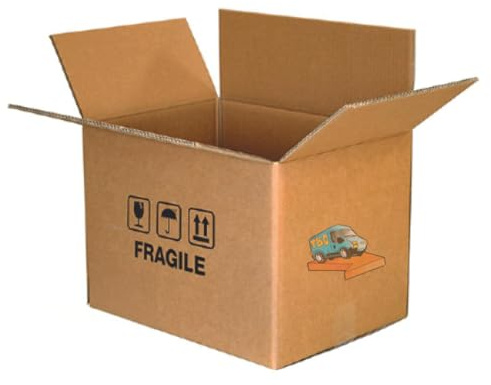 TravelBox 15 Scatole di Cartone a Doppia Onda Resistenti 40x40x40 cm, Ideali per Spedizioni, Imballaggi e Trasloco, Scatola Perfetta per Oggetti Pesanti e Fragili (15, 40x40x40)