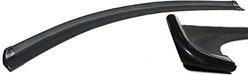 Heckspoiler Lippe Streifen zum kleben universal flexibel 1,45mx2cm Schwarz