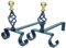 IMEX EL ZORRO 10121N - JUEGO MORILLOS 23X41 CMS.