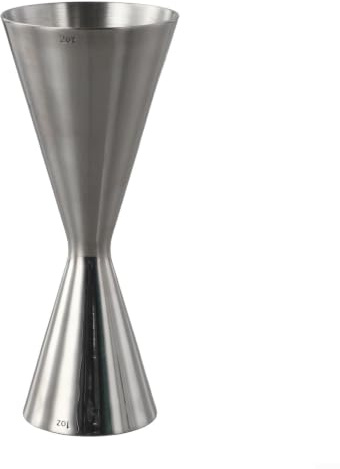 Jigger Professionale per Cocktail in Acciaio Inossidabile con misurini a Doppio Colpo, Stile Giapponese, capacità 30/45 ml e 45/60 ml, per Una Produzione precisa di Bevande (30/60 ml)