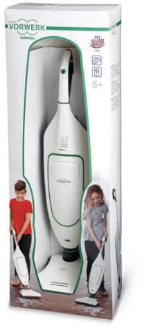 Grandi Giochi GG00300 Spielzeug-Staubsauger für Kinder ab 3 Jahren, Grün/Grau/Weiß