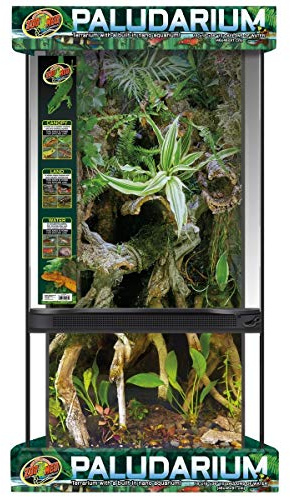 Zoomed Paludarium 46 x 46 x 91 cm, 40 l, für Reptilien/Amphibien