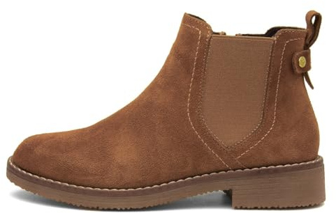 Hush Puppies Womens Maddy Chelsea Boot, Tan, 8 UK