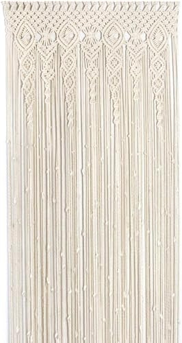 Cortina De Cuerda, Cortinas De - Cortina De Mano, Cortinas De Cuerda De Puerta Tapiz - Arte Decoración del Hogar para Puerta Y Ventana (100 * 200cm)