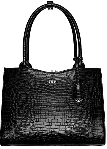 Socha Businessbag Midi 14 Croco Black
