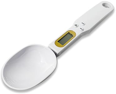 Balance à Cuillère, Balance Alimentaire, Balance à Cuillère Numérique, Balance à Cuillère de Cuisine, Balance à Cuillère pour Aliments, Cuillère Doseuse à Graduation 0,1 g Jusqu'à 500 g
