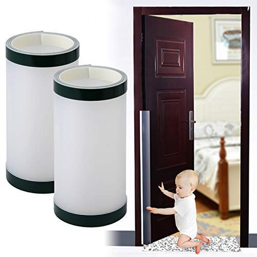 Outgeek Türschutz, 2PCS Türscharnierschutz Baby Proof Finger Prise Guard Kind Proof Supplies für ZuhauseTürscharnierschutz Baby Proof Finger Prise Guard Kind Proof Supplies für Zuhause